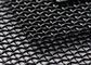 Door Stainless Steel Wire Mesh Sheets , Black 1x1 14 Gauge Wire Mesh