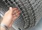 Locked Crimped Ss 304 Wire Mesh 40 Micron , 0.8mm-12.7mm Architectural Mesh Screen